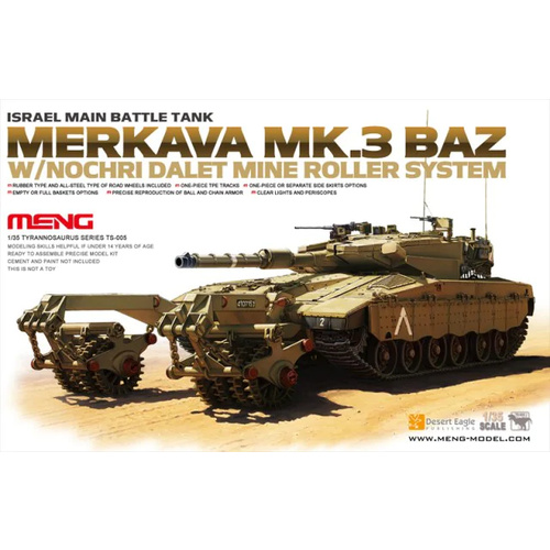 Meng - 1/35 Irsael Main Battle Tank Merkava Mk.3 BAZ