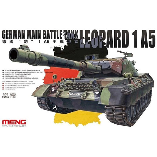 Meng - 1/35 German Main Battle Tank Leopard 1 A5 Plastic Model Kit