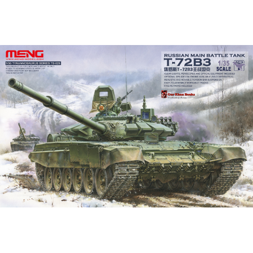 Meng - 1/35 Russian Main Battle Tank T-72B3 Plastic Model Kit