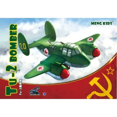 Meng - Tu-2 Bomber(Cartoon Model) Plastic Model Kit