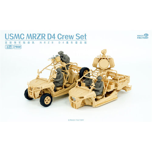 Magic Factory - 1/35 USMC MRZR D4 Crew Set