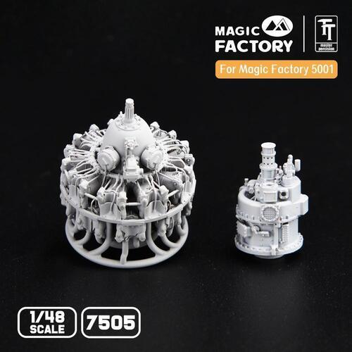 Magic Factory - 1/48 P&W R-2800 Engine Separate Display Version (3D printed)