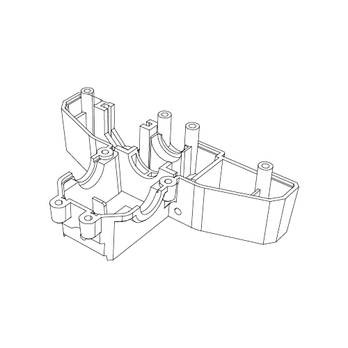 MJX Front Lower Gearbox Covers [14191]