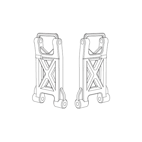 MJX Rear Lower Suspension Arms [14250]