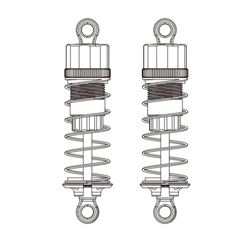 MJX Rear Oil-Filled Shock Absorber