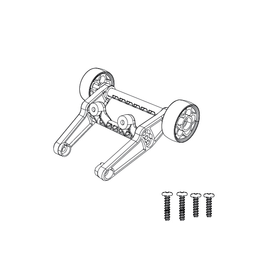 MJX -  Truggy Wheelie Bar Assembly [16120]