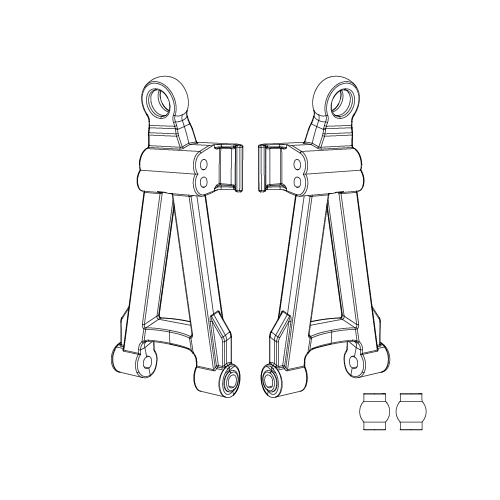 MJX -  Front Lower Suspension Arms [16220]