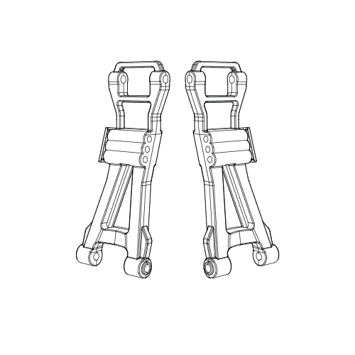 MJX -  Rear Lower Suspension Arms [16250]