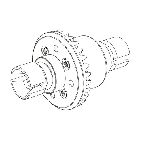 MJX Complete Metal Diff [16420G]