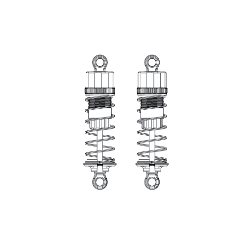 MJX -  Buggy Rear Oil Filled Metal Shock Set [16500]