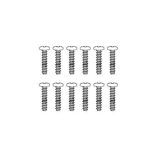 MJX Round Head Screws (12pcs) [M2384]