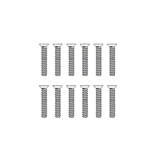 MJX Round Head Screws (12pcs) [M26124]