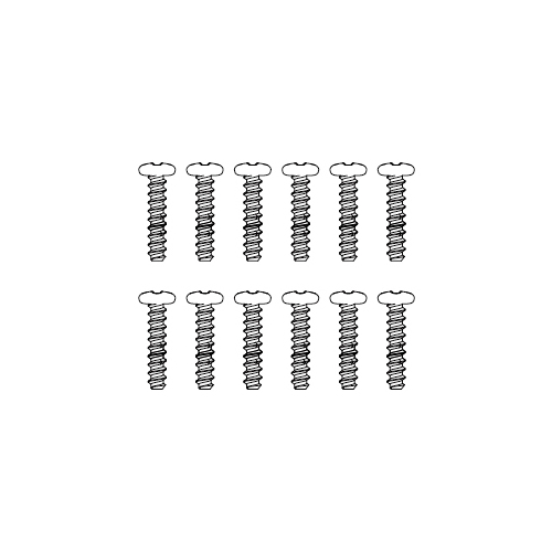 MJX Round Head Screws (12pcs) [M2684]