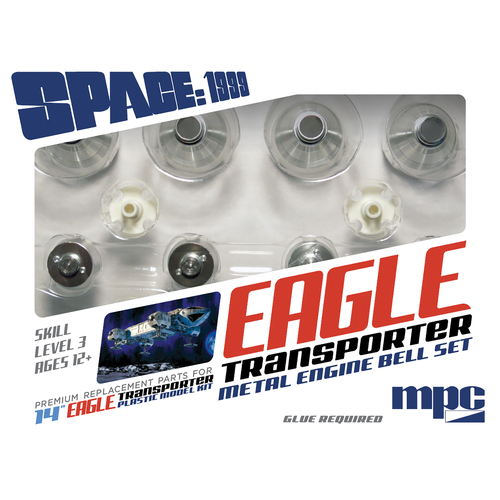 MPC 1/72 Space: 1999 Eagle Metal Engine Bell Set (For use with MPC913)