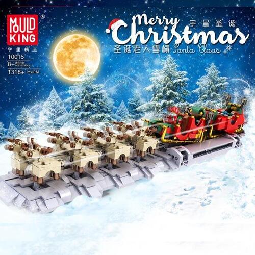 Mould King - Christmas Santa Sleigh (1318 Pce)