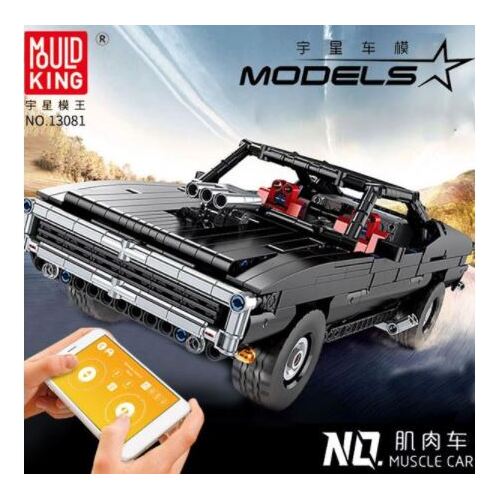 Mould King - RC Dodge Charger 1098pc