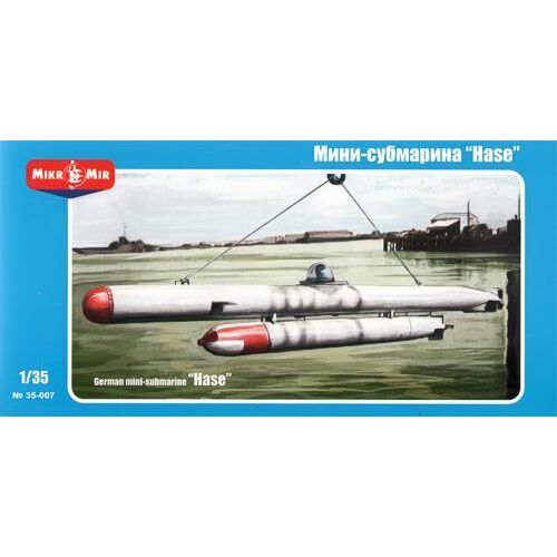 Micromir 1/35 HASE - German MINI-SUBMARINE Plastic Model Kit