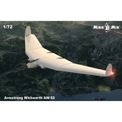 MikroMir 1/72 Armstrong Whitworth AW-52 Plastic Model Kit [72-016 ]