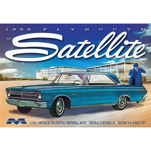 Moebius 1/25 1965 Plymouth Satellite Plastic Model Kit [1215]