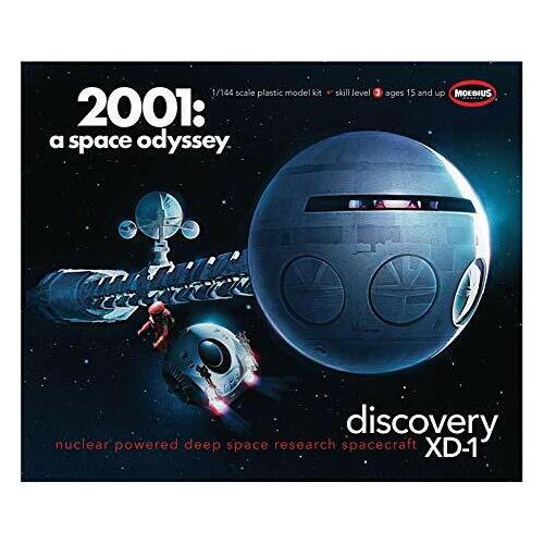 Moebius 1/144 2001 Discovery Plastic Model Kit