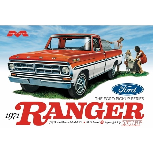 Moebius Models - 1/25 1971 Ford Ranger XLT