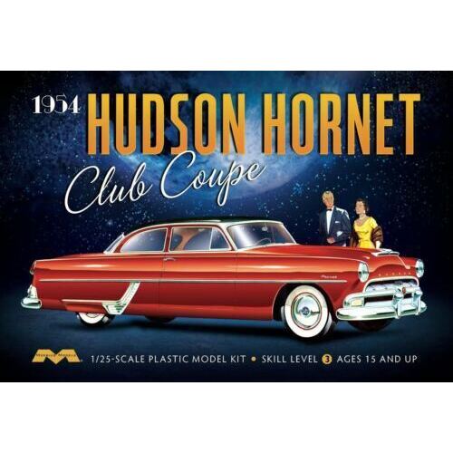 Moebius - 1213 1/25 1954 Hudson Hornet Coupe Plastic Model Kit