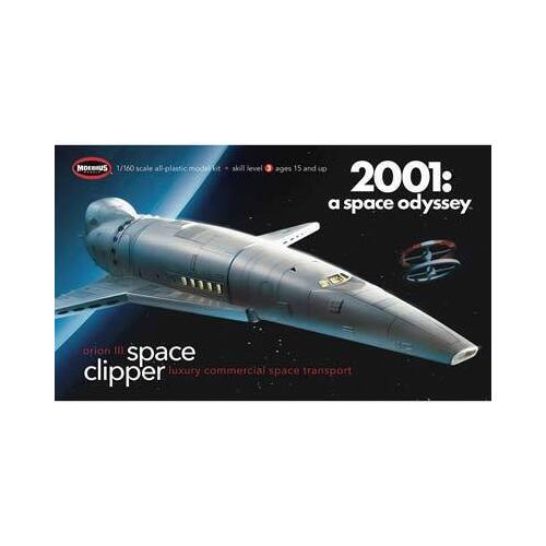 Moebius - 2001-2 1/160 2001 Space Clipper Orion Plastic Model Kit