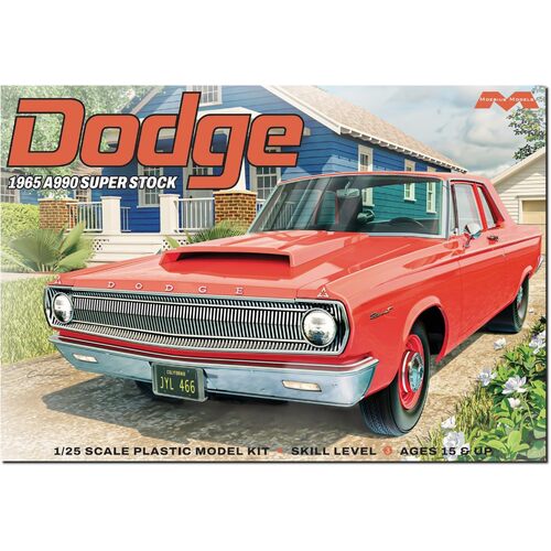 Moebius 1/25 1965 Dodge A990 Super Stock Plastic Model Kit