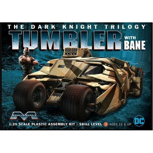 Moebius - 1/25 The Dark Knight Trilogy Tumbler