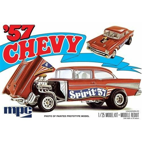 MPC - 1/25 1957 Chevy Flip Nose - Spirit of 57