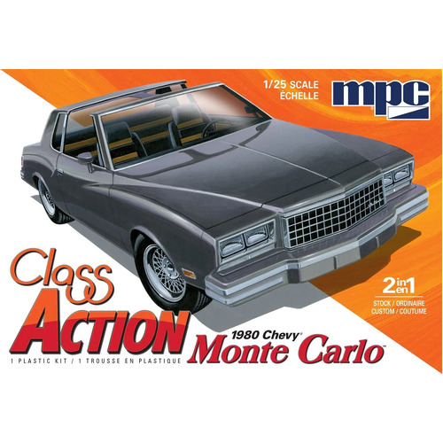 MPC 1/25 1980 Chevy Monte Carlo "Class Action" 2T Plastic Model Kit