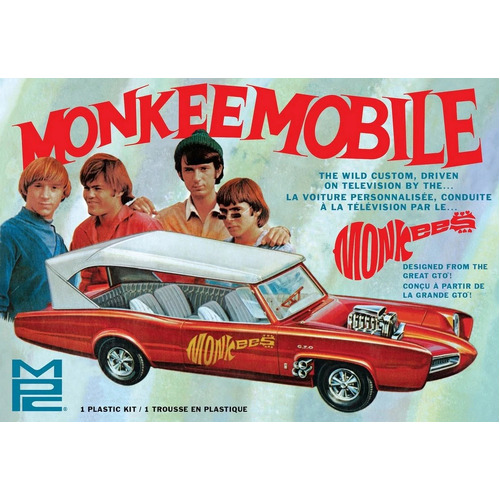 MPC 1/25 Monkeemobile TV Car Plastic Model Kit