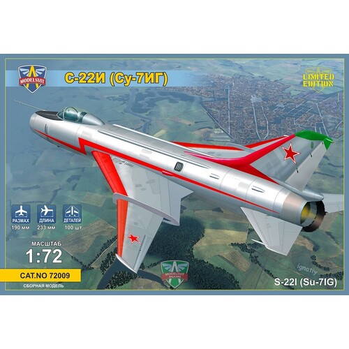 ModelSvit 72009 1/72 S-22I (Su-7IG) variable wing geometry Plastic Model Kit