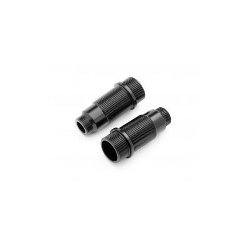 Maverick Aluminum Shock Body Set (Black/2pcs)  - MV150262