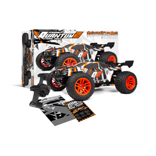 Maverick Quantum2 XT 1/10th Stadium Truck -Orange