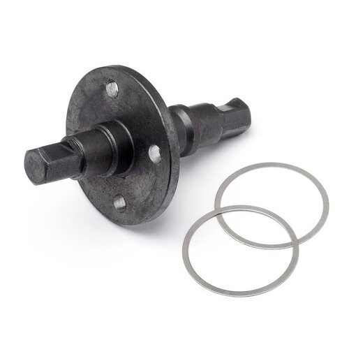 Maverick Centre Locked Diff. Shaft (Blackout MT)  - MV24026