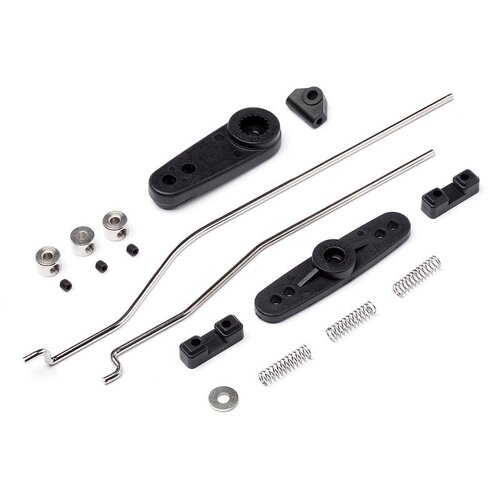 Maverick Servo Horn and Throttle Linkage Set (Blackout MT)  - MV24039