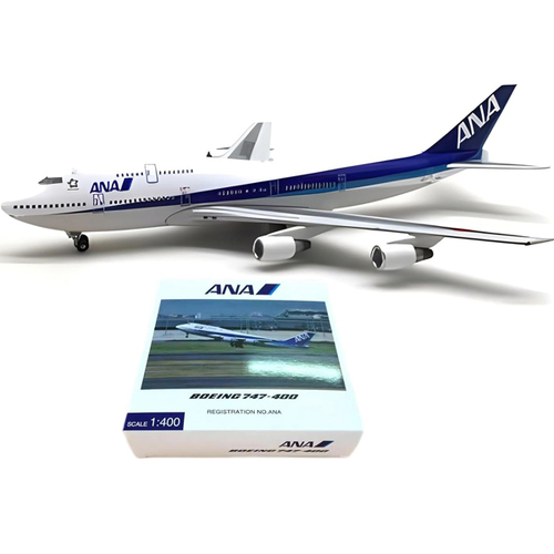 NS Model 485837 ANA Boeing 747-400D Diecast Plane 150mm wing span