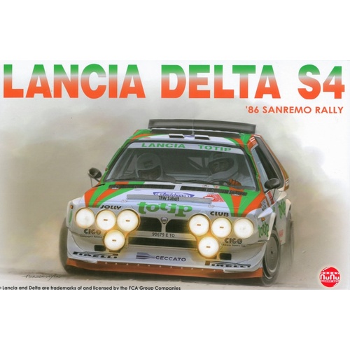 NuNu - 1/24 Lancia Delta S4 '86 Sanremo Rally