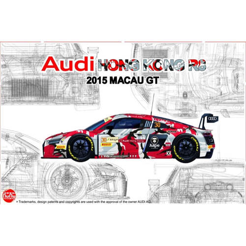 NuNu - 1/24 R8 LMS GT3 GP Macau 2015 FIA-GT