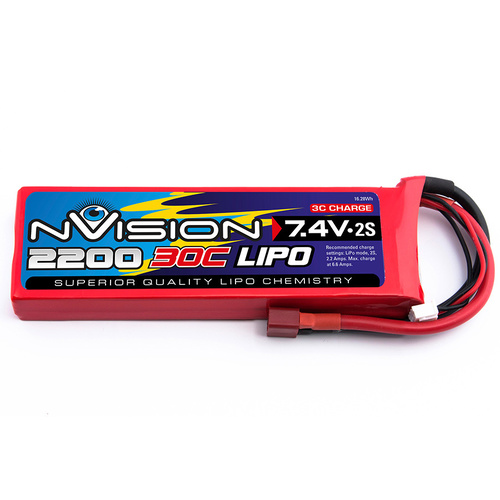 Nvision - 7.4V 2200Mah 30C Lipo