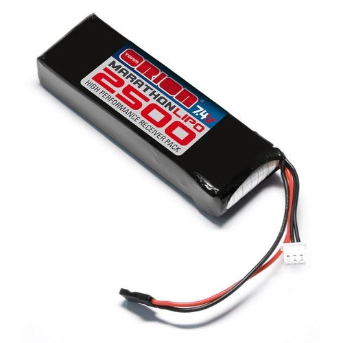 Team Orion - 7.4V 2500MAH MARATHON RX FLAT PACK