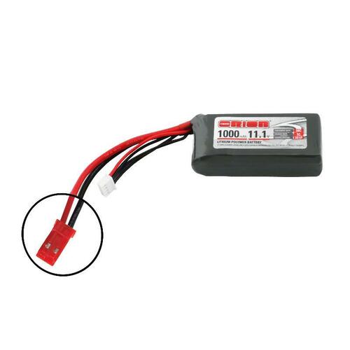 Orion - Battery Lipo 3S 11.1V 1000Mah 50C Lipo W/Jst