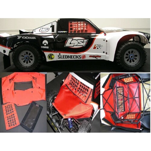 OUTERWARES LOSI 5T WINDOW COVER RED - OW30-2756-03