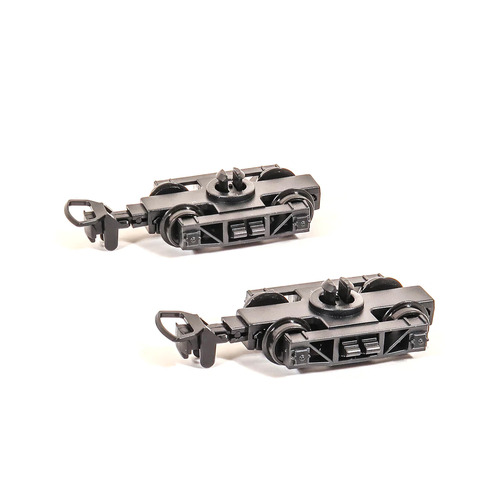 Peco -  OO-9 Archbar Wgn Bogies&Wheels 1Pair - GR106