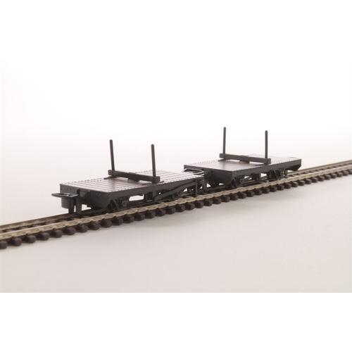 Peco -  OO-9 4 Wheel Bolster Wagon (2) - GR310