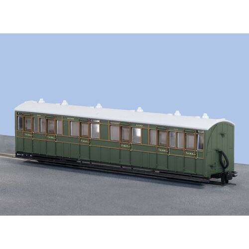 Peco -  OO-9 L&B Composite Coach 1st/3rd Sthn - GR401A