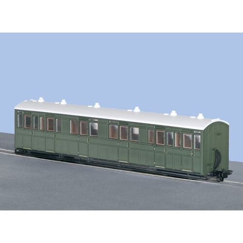 Peco -  OO-9 Composite Coach Green Unlettered - GR401U