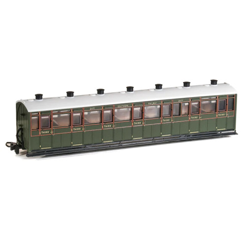 Peco -  OO-9 L&B All Third Coach SR #2471 - GR441B