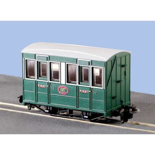 Peco -  OO-9 GVT 4wheel 1st  Coach w/Buffers - GR505